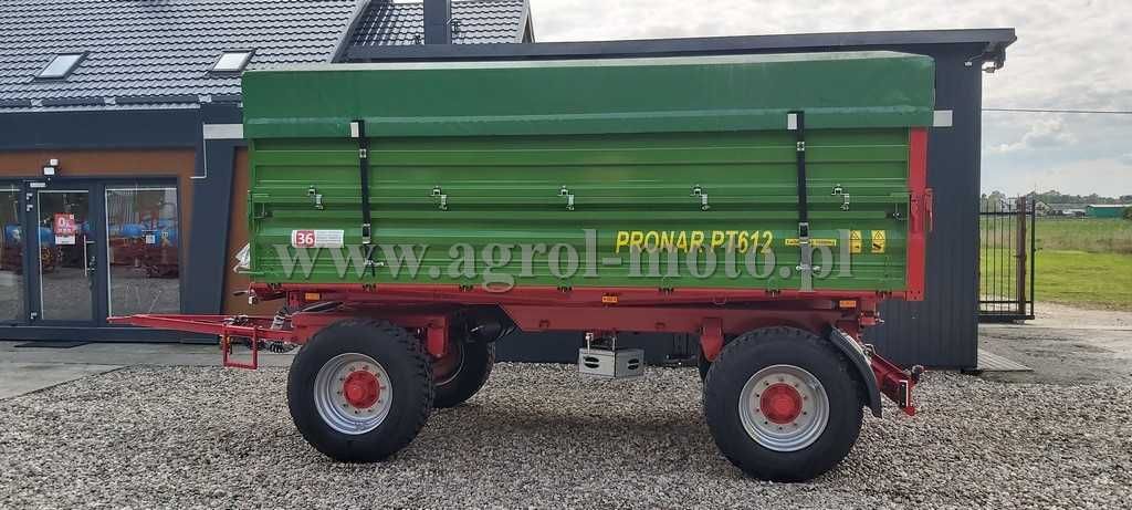 Przyczepa Pronar PT612. 12 ton PT610 T680 RATA METAL TECH FACH WIELTON