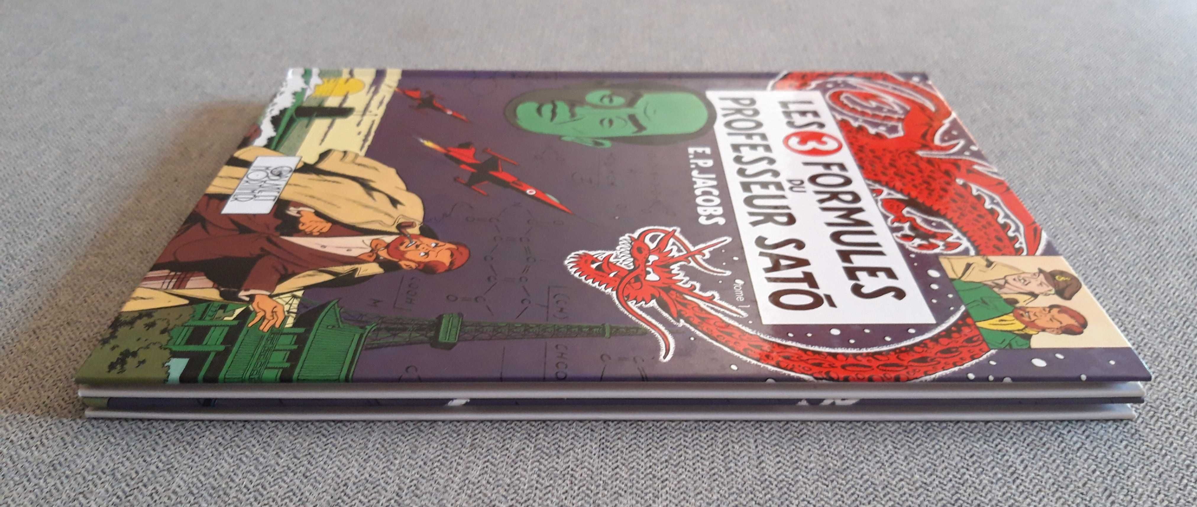 Conjunto BD Blake e Mortimer "Les 3 formules du professeur Sato"