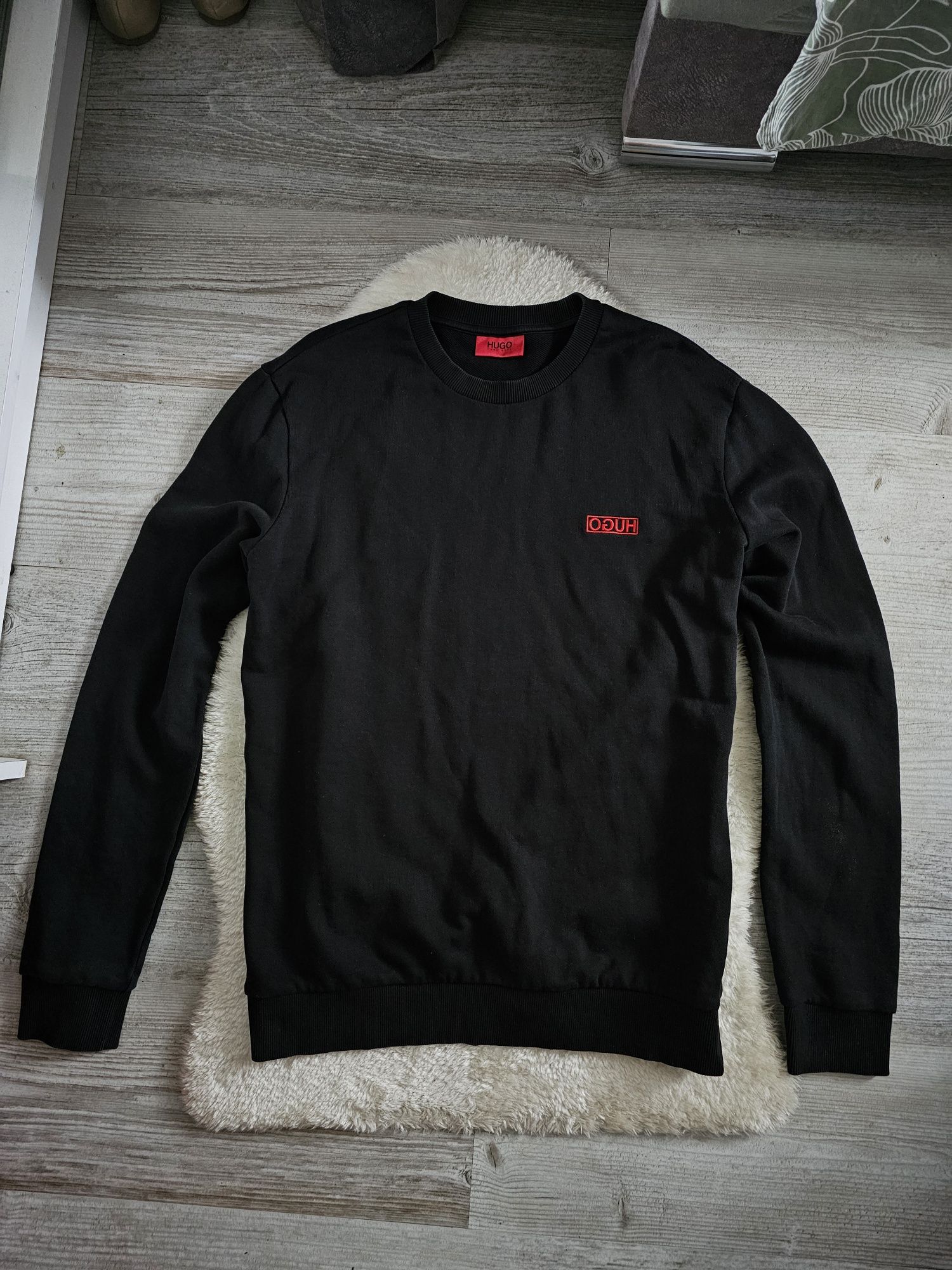 Bluza Hugo Boss Czarna Rozmiar L Crewneck Hugo