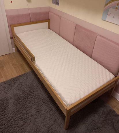 Łóżko dzieciece z materacem Ikea 70x160