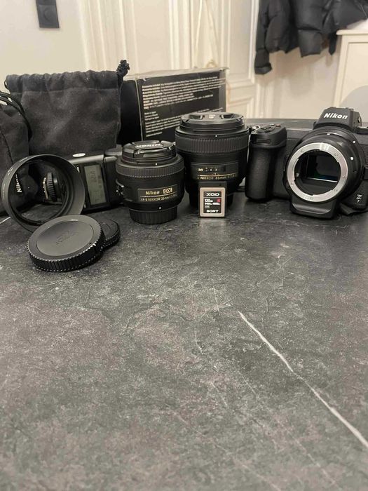 Nikon Z7 – przebieg 3,4k + obiektywy (85mm, 35mm, FTZ)