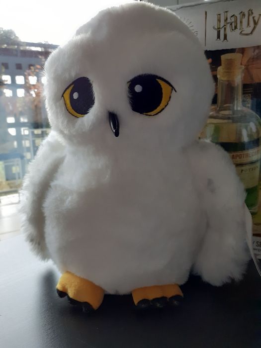 Komplet karafka i 2 szklaneczki + sowa Hedwiga - Harry Potter