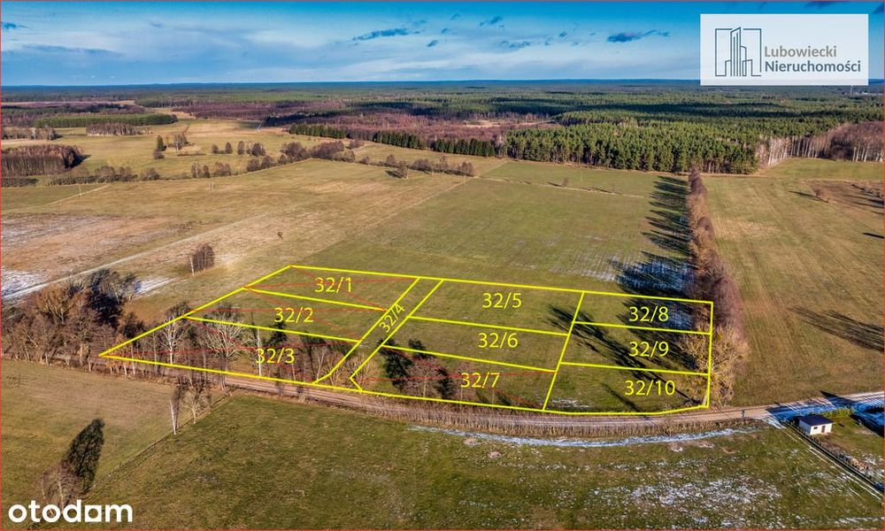 Kompleks działek w Wyżegach