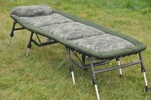Розкладачка коропова Mivardi CamoCODE Flat8 ліжко польове на 160 кг