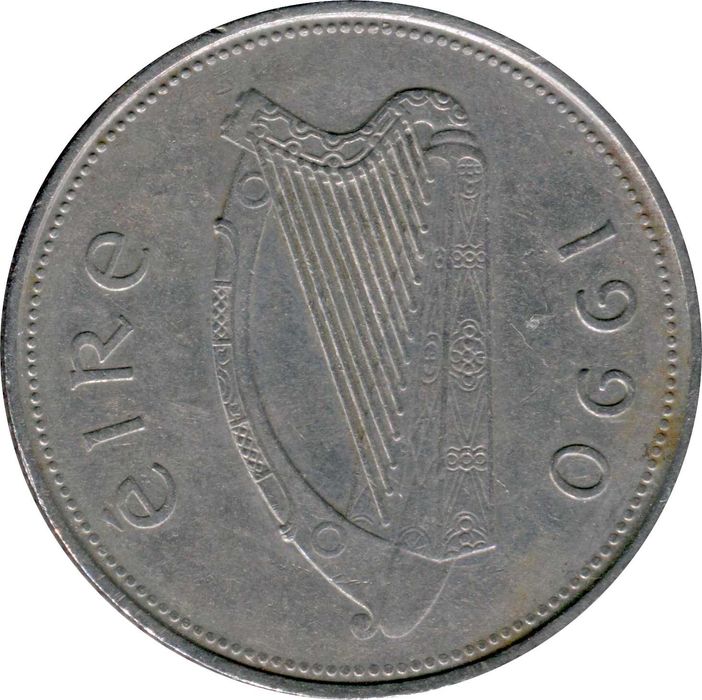 Irlandia - 1 funt 1990