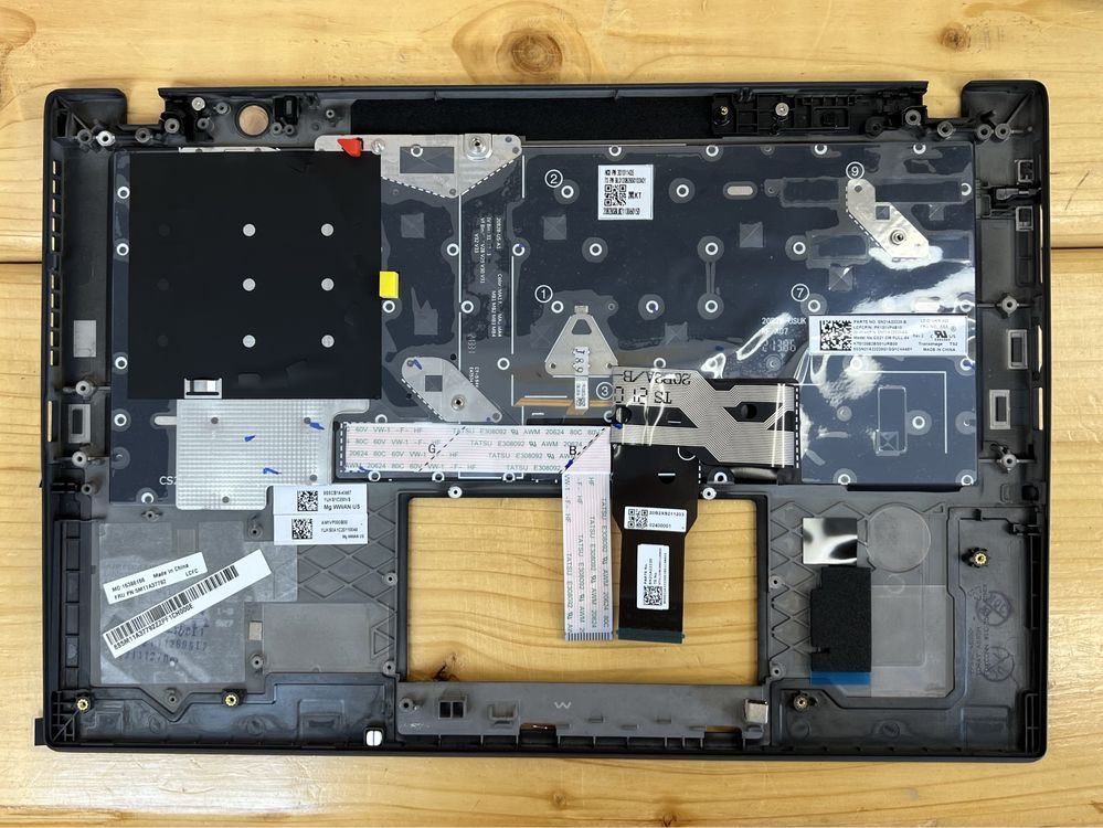 Новий топкейс/верхня панель і клавіатура для ThinkPad T14s G2/оригінал