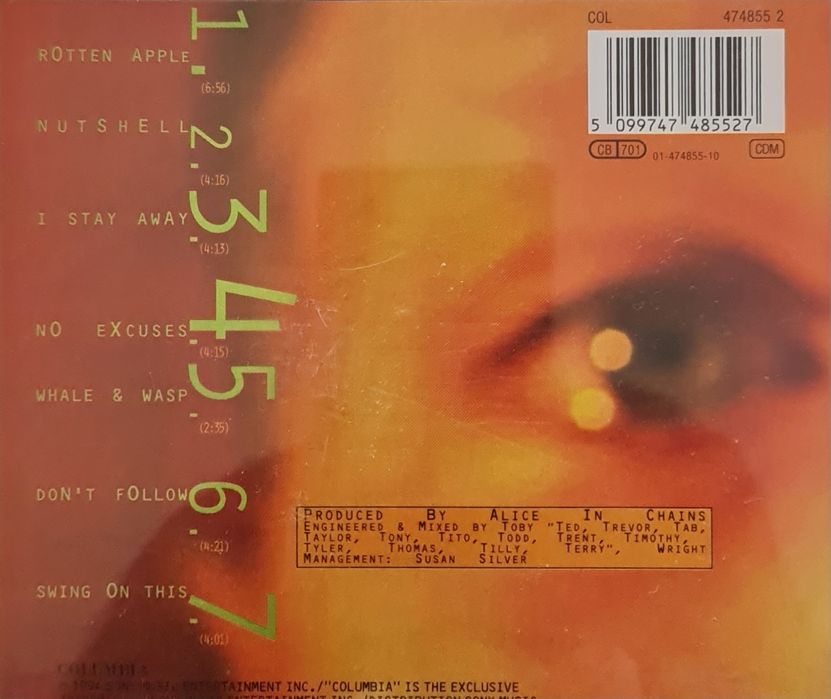 Alice inChains Jar of Flies