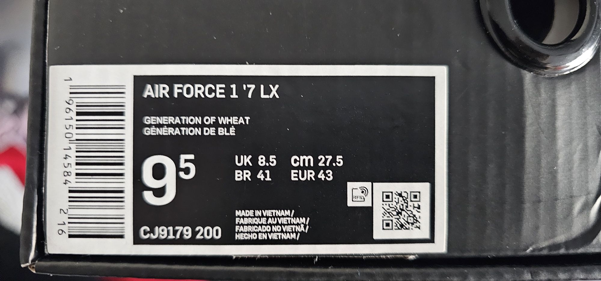 NIKE Air Force 1  Supreme Białe r.43