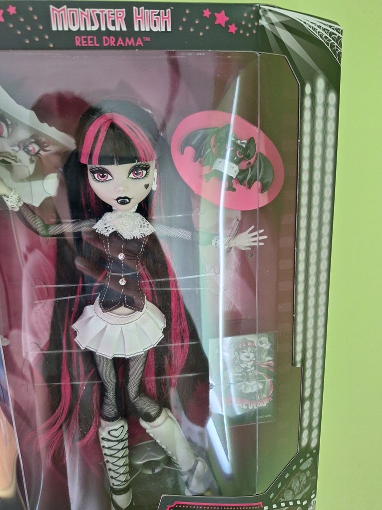 Draculaura reel drama Monster high lalka