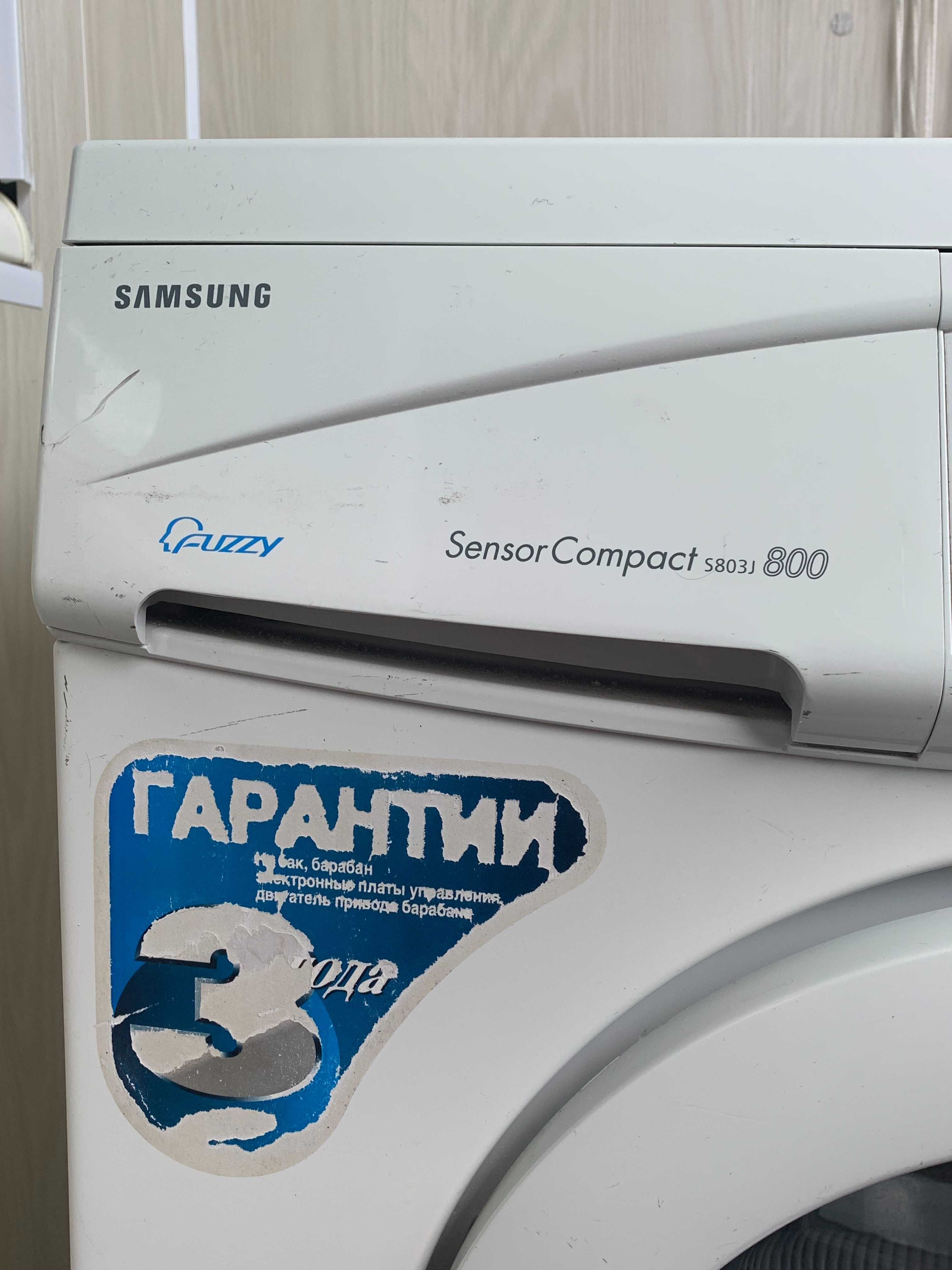 Стиральная машинка Samsung Sensor Compact S803J