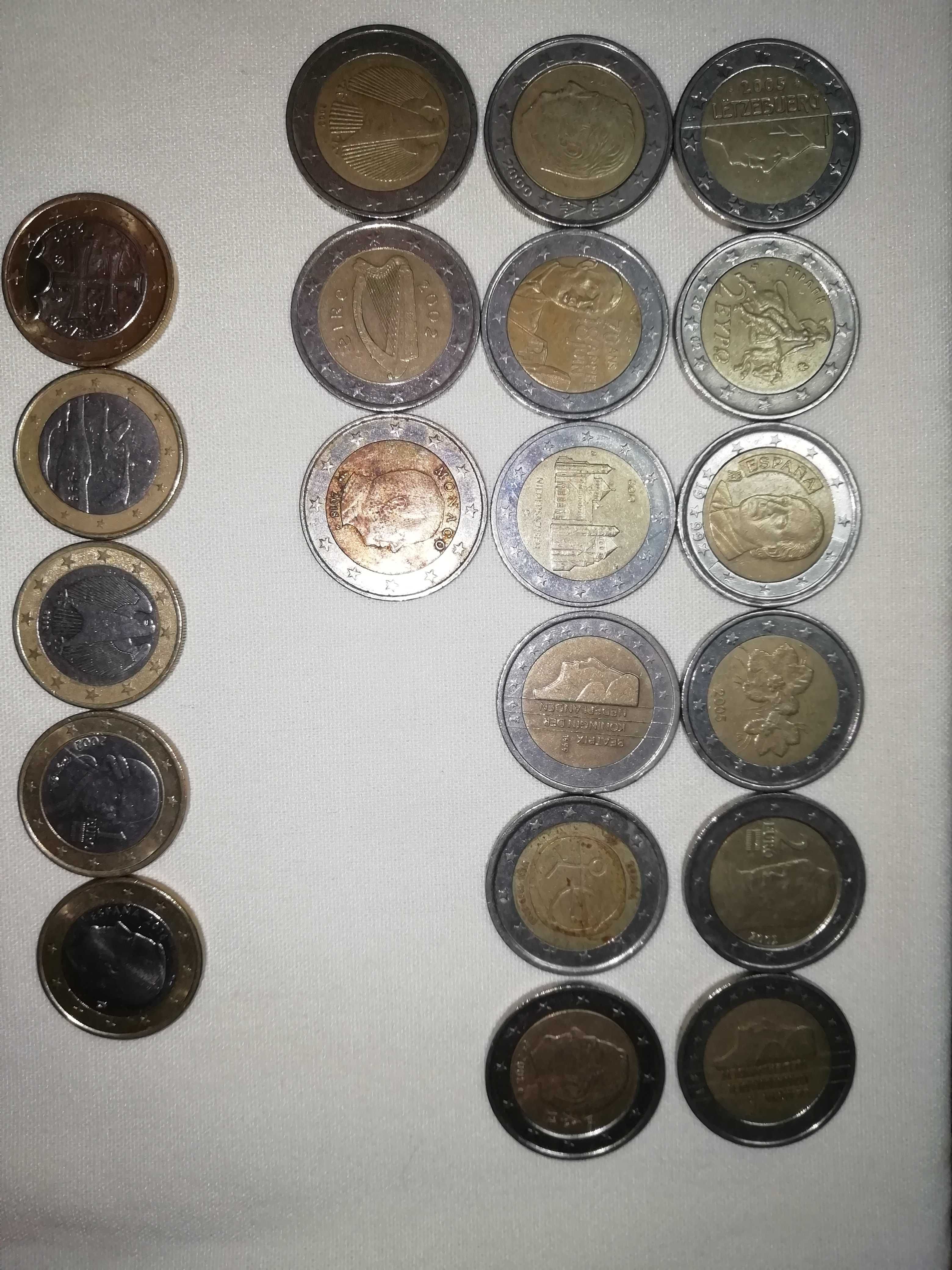 Moedas de Euro a bom preço.