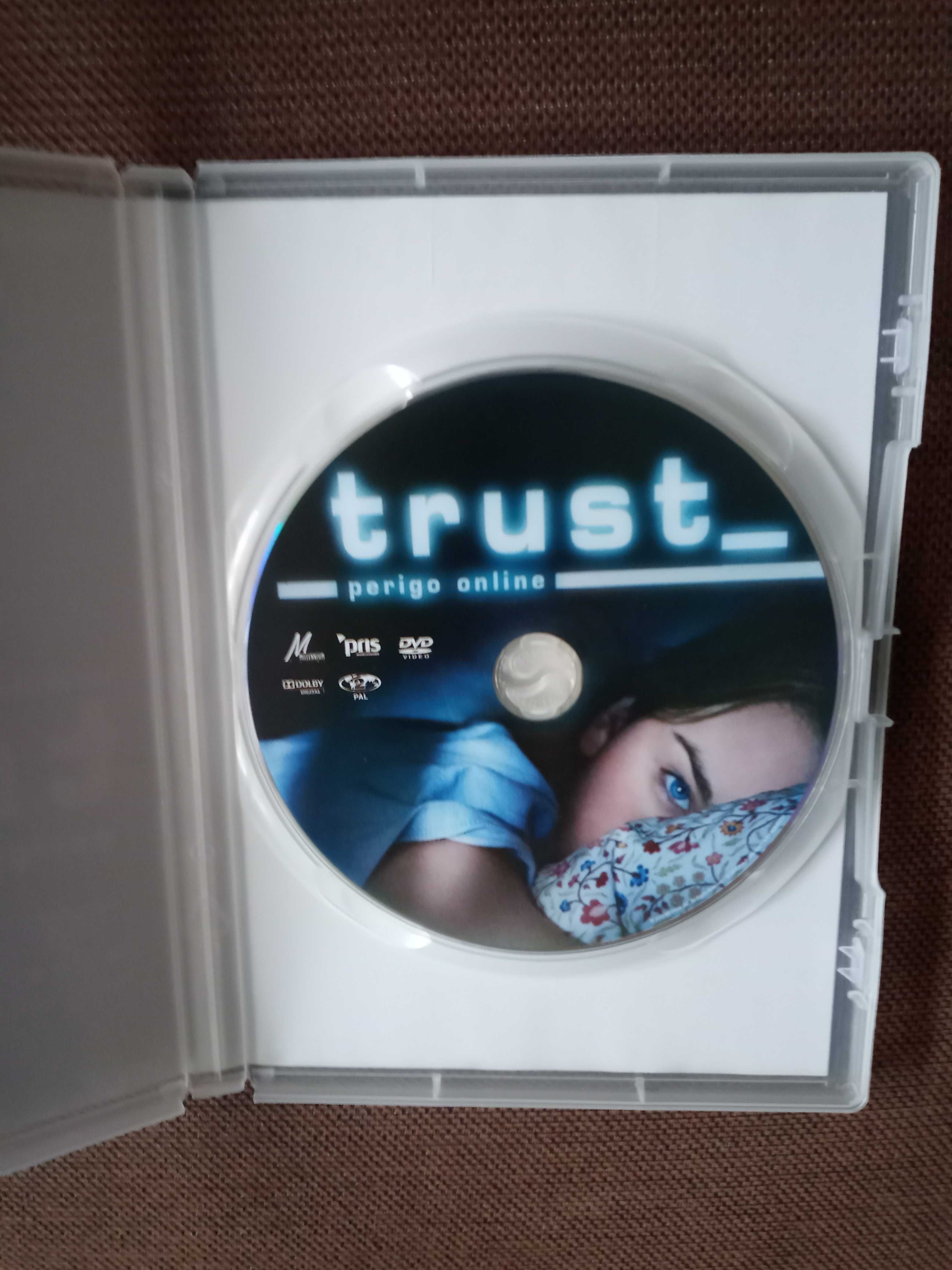 filme  dvd original - trust perigo online raro