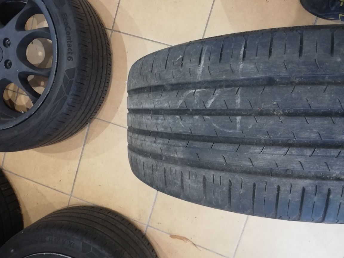 Koła felgi 17 5x112 rh 8j rant dystanse Multifit dwie szerokości vw me