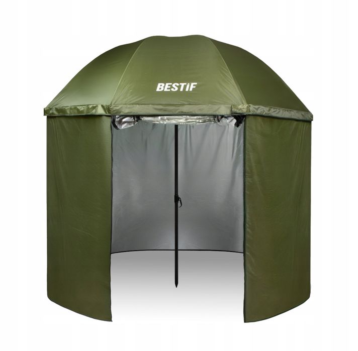 Duży Parasol Wędkarski Bestif 205cm Pełny Namiot Regulowany kąt