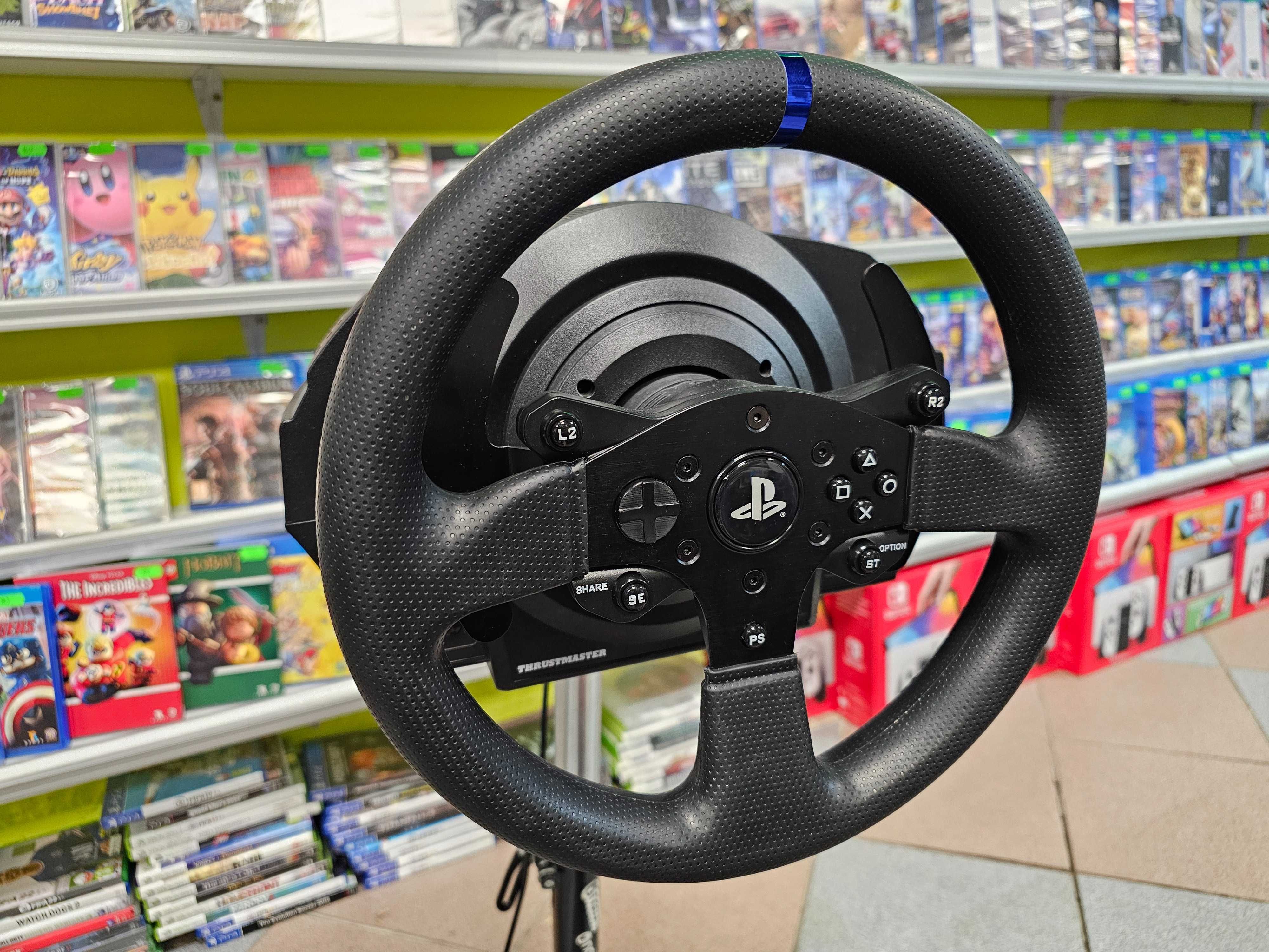 Thrustmaster T300RS + shifter TH8A + LED BT + Wheel Stand Pro Deluxe 2