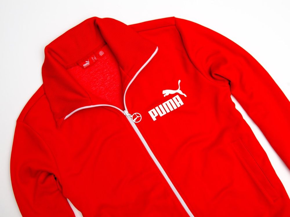 Винтажная олимпийка Puma, спортивная кофта Пума, размер S