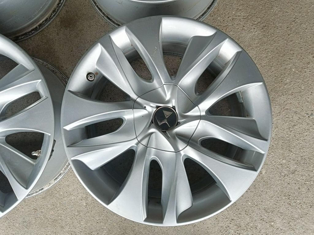Felgi17 4*108 oryg Citroen DS czujniki kpl