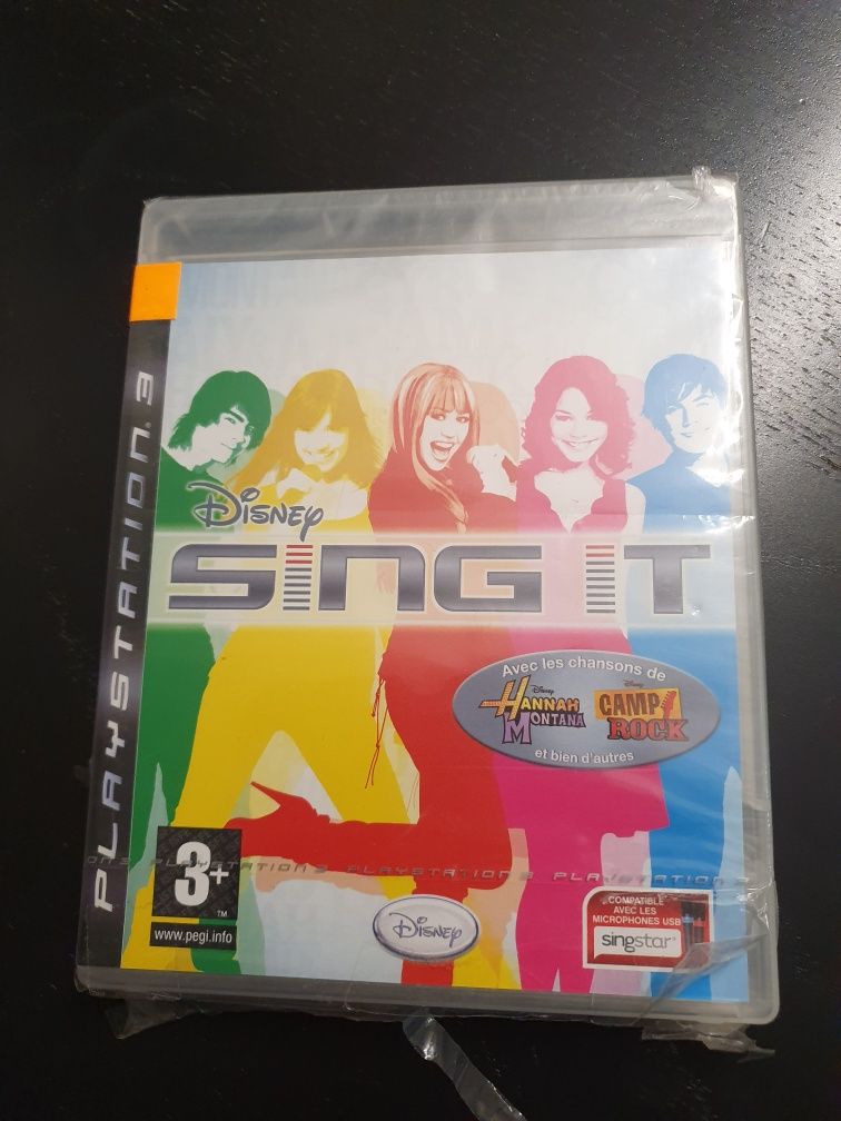 Gra gry ps3 Playstation 3 Nowa Sing it mikrofony karaoke