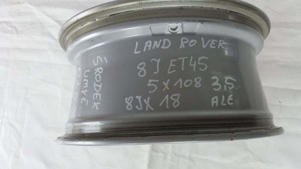 Felga aluminiowa Land Rover 8J ET 45 5×108 8J×18