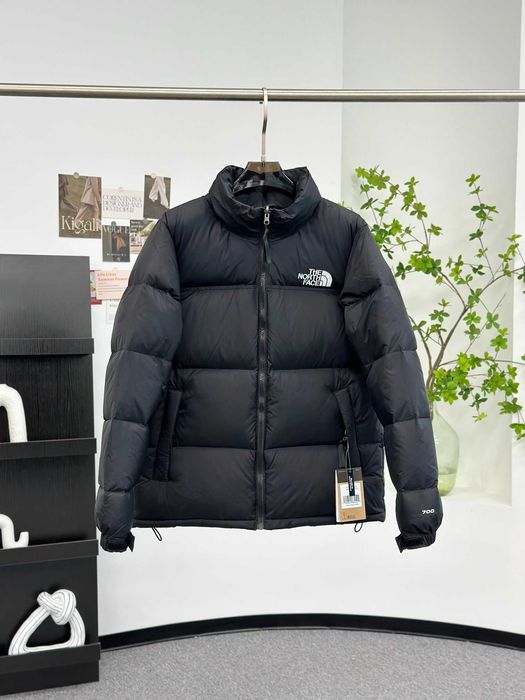 Czarna kurtka puchowa S