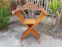 Krzesło drewniane składane włoskie