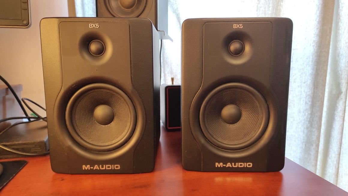Monitory studyjne M-Audio BX5 D2 ze studia nagrań
