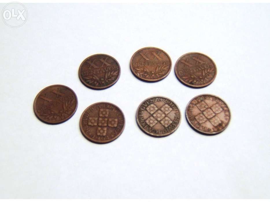 Moedas de XX centavos, Bronze de 1949 a 1969