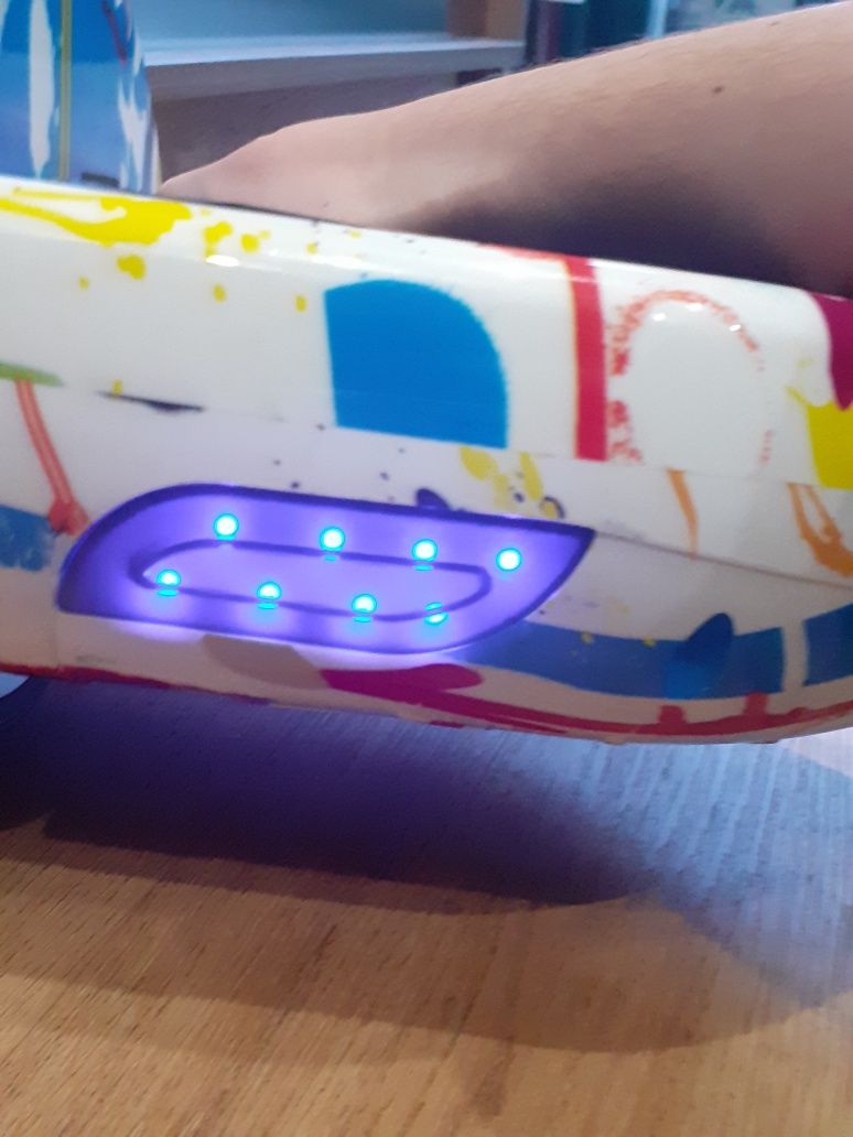 Hoverboard colorido