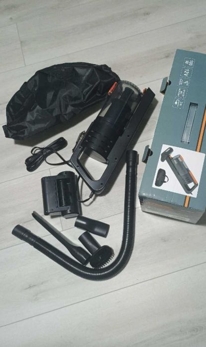 TURBO Mocny Odkurzacz samochodowy Zestaw 3w1 + filtr + Torba GRATIS