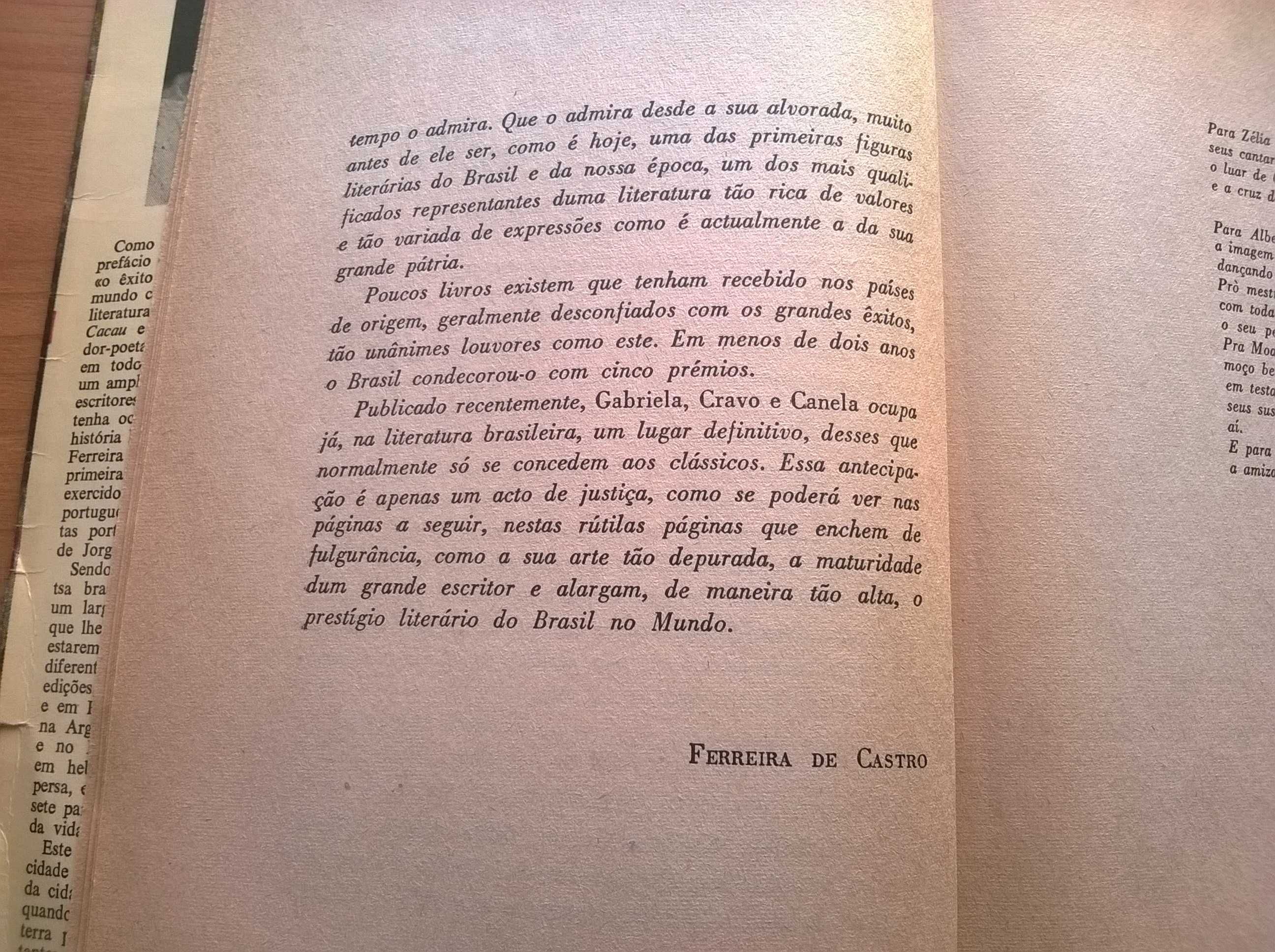 Gabriela Cravo e Canela (1.ª ed.) - Jorge Amado (portes grátis)