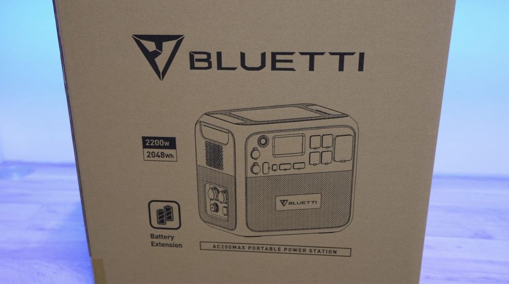 Зарядна станція BLUETTI AC200MAX 2048вт ЗАПАКОВАНІ
