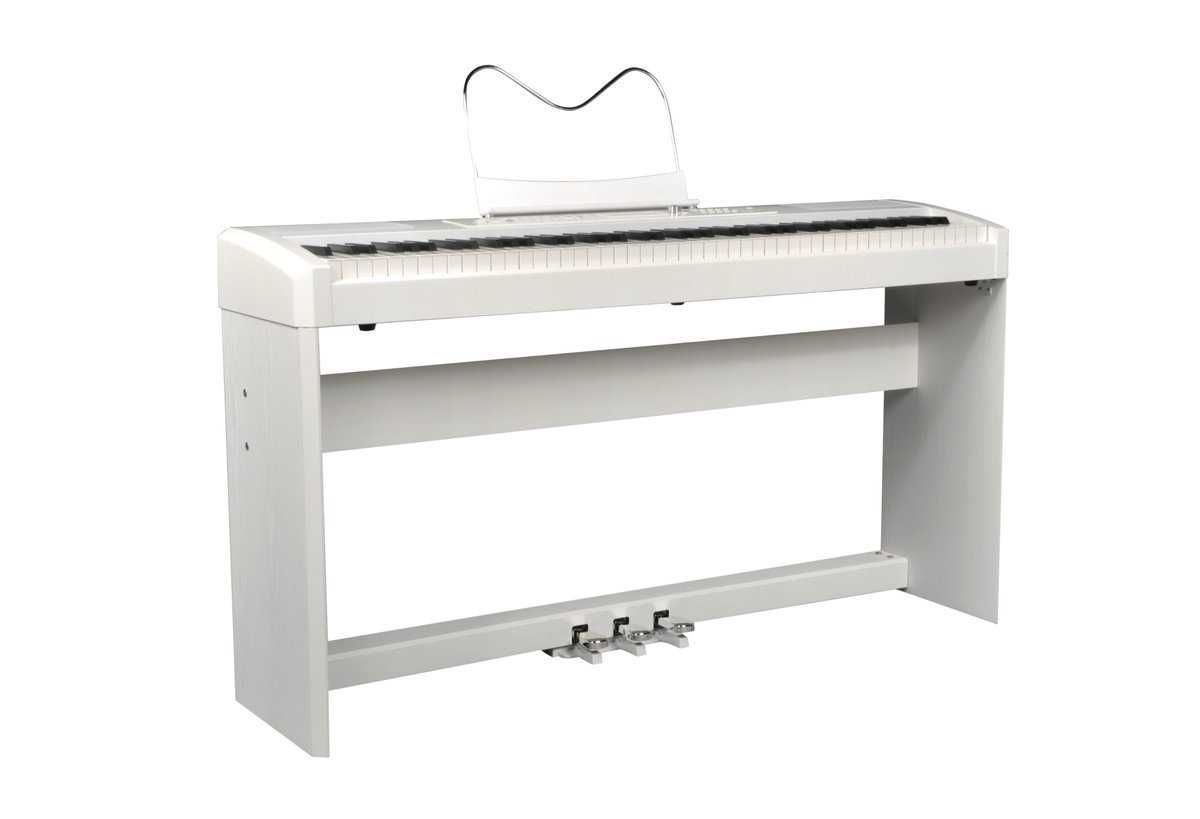 Ringway RP35 WH pianino cyfrowe ze statywem i pedełami RP-35 WH