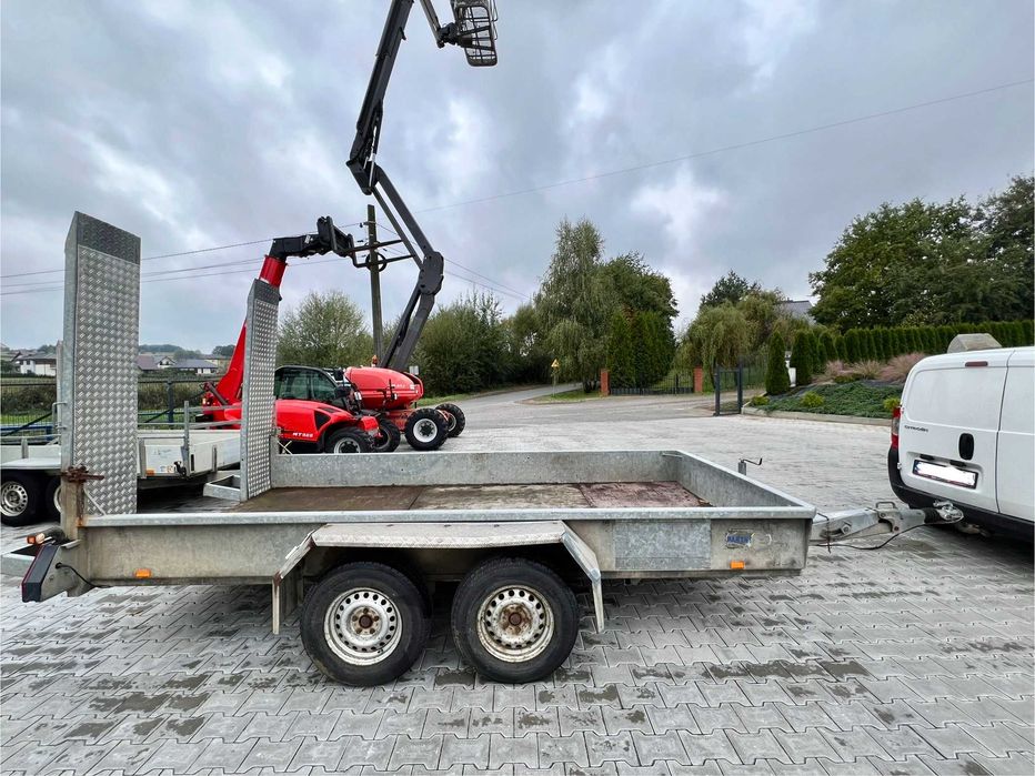 Wynajem przyczepy najazdowej 3,5 t