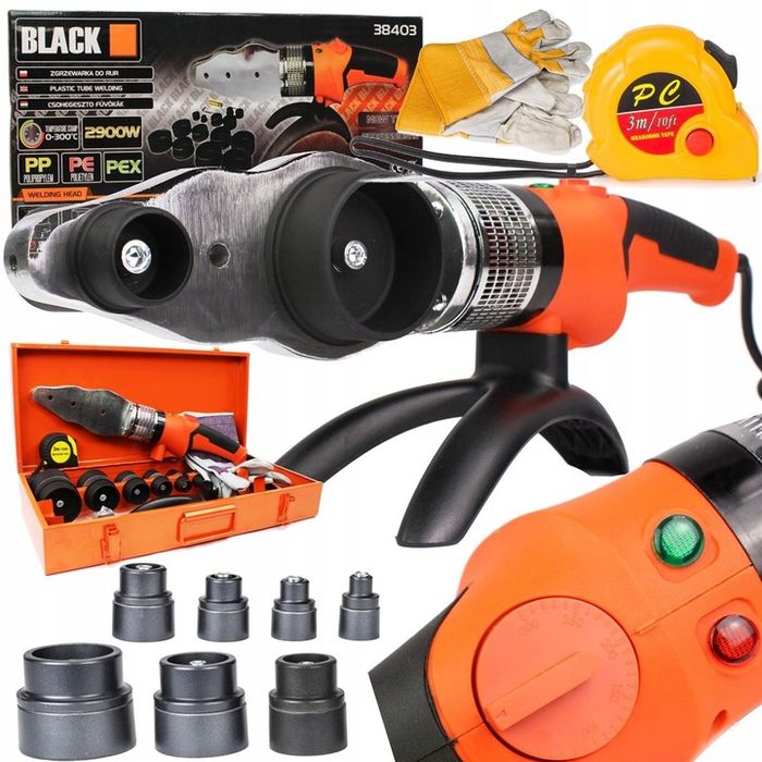 Mocna Zgrzewarka Polifuzyjna Do Rur 16-63mm 2900w