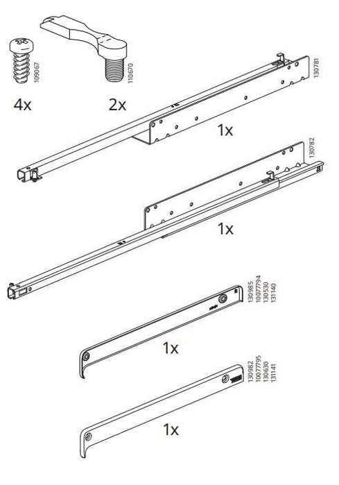 Wysuwana taca KOMPLEMENT 50x58 IKEA PAX