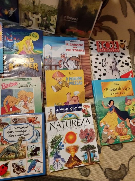 Livros Infantis desde Didáticos a Aventuras