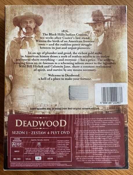 Deadwood - kompletny sezon 1 - (4 DVD)