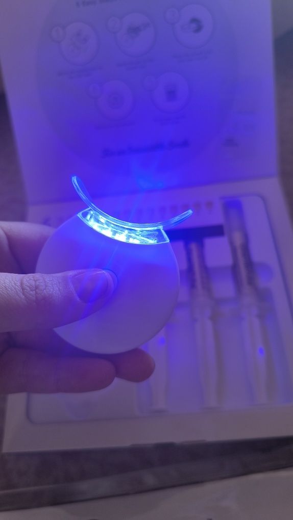 Kit de tratamento de branqueamento dentário - novo, selado