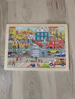 Puzzle drewniane dla najmlodszych