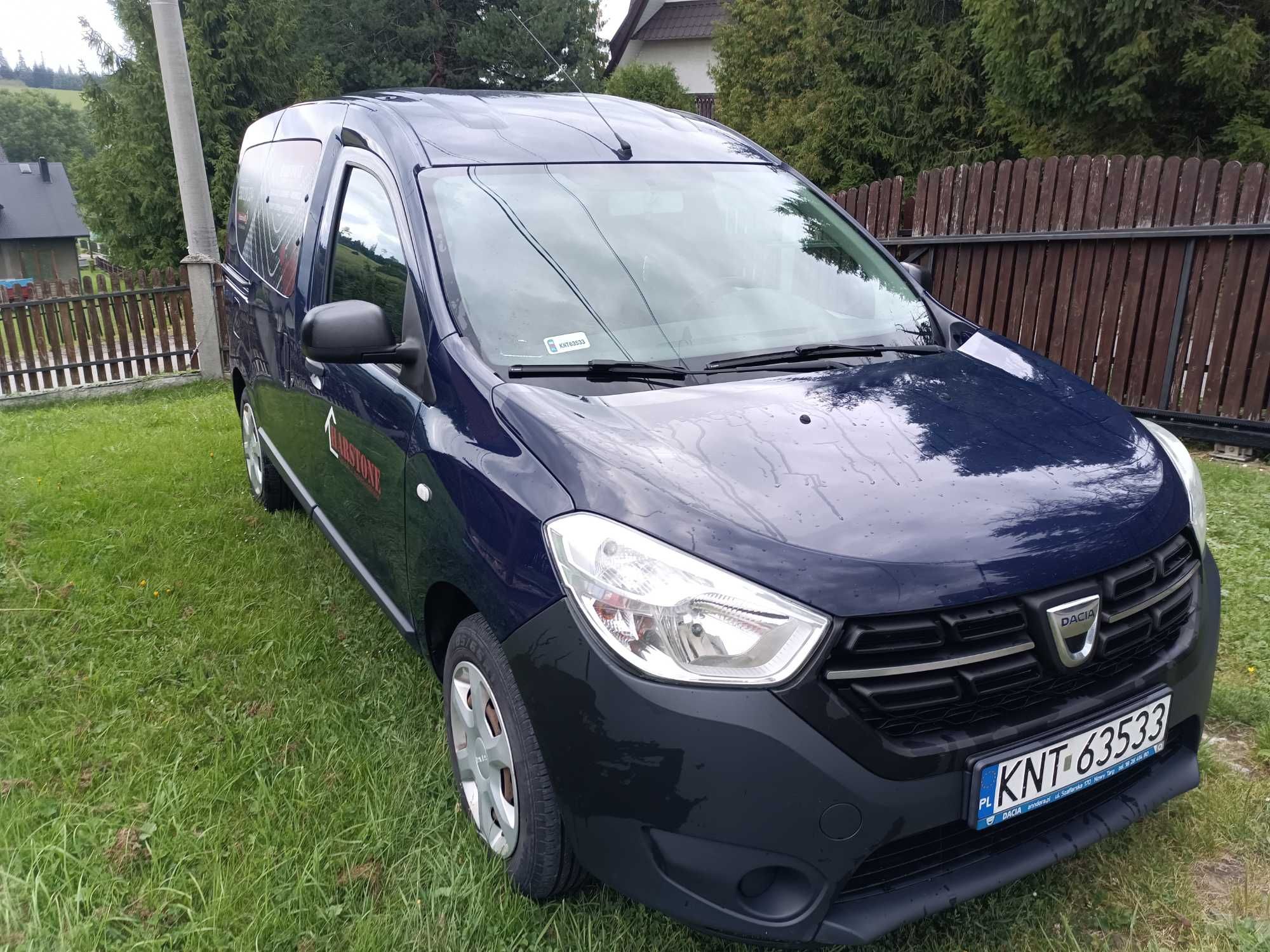 DACIA DOKKER 2017r 1,6l 102KM LPG bezwypadkowy, pierwszy właściciel