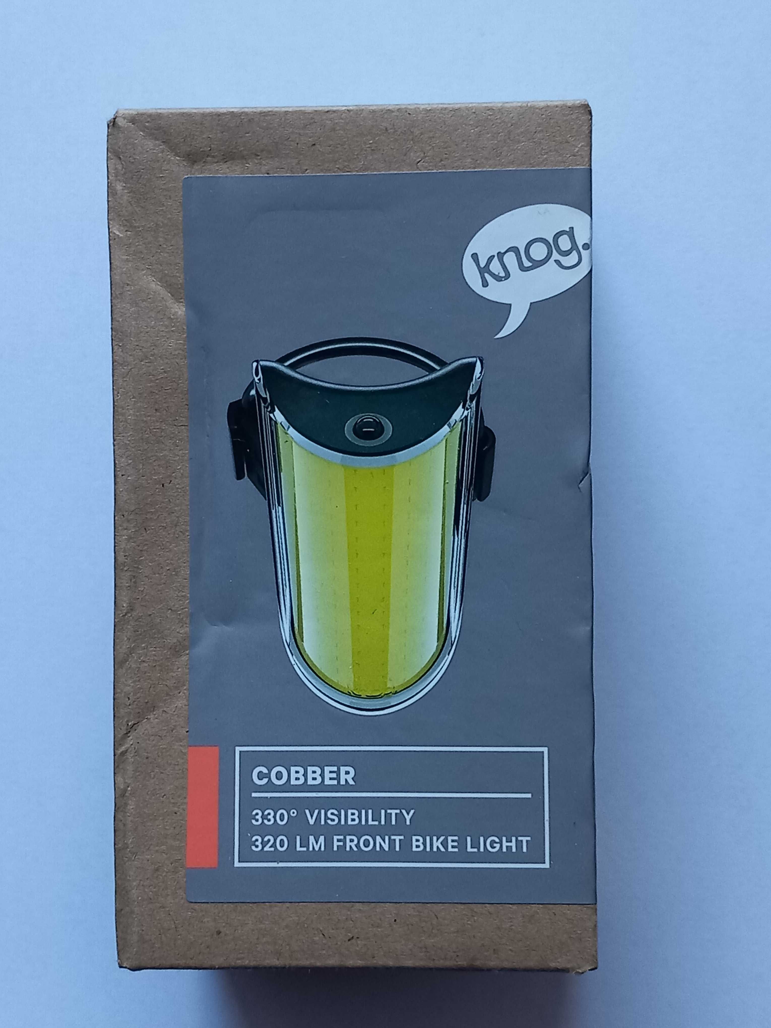 Lampka rowerowa przednia Knog Cobber Mid Front nowa