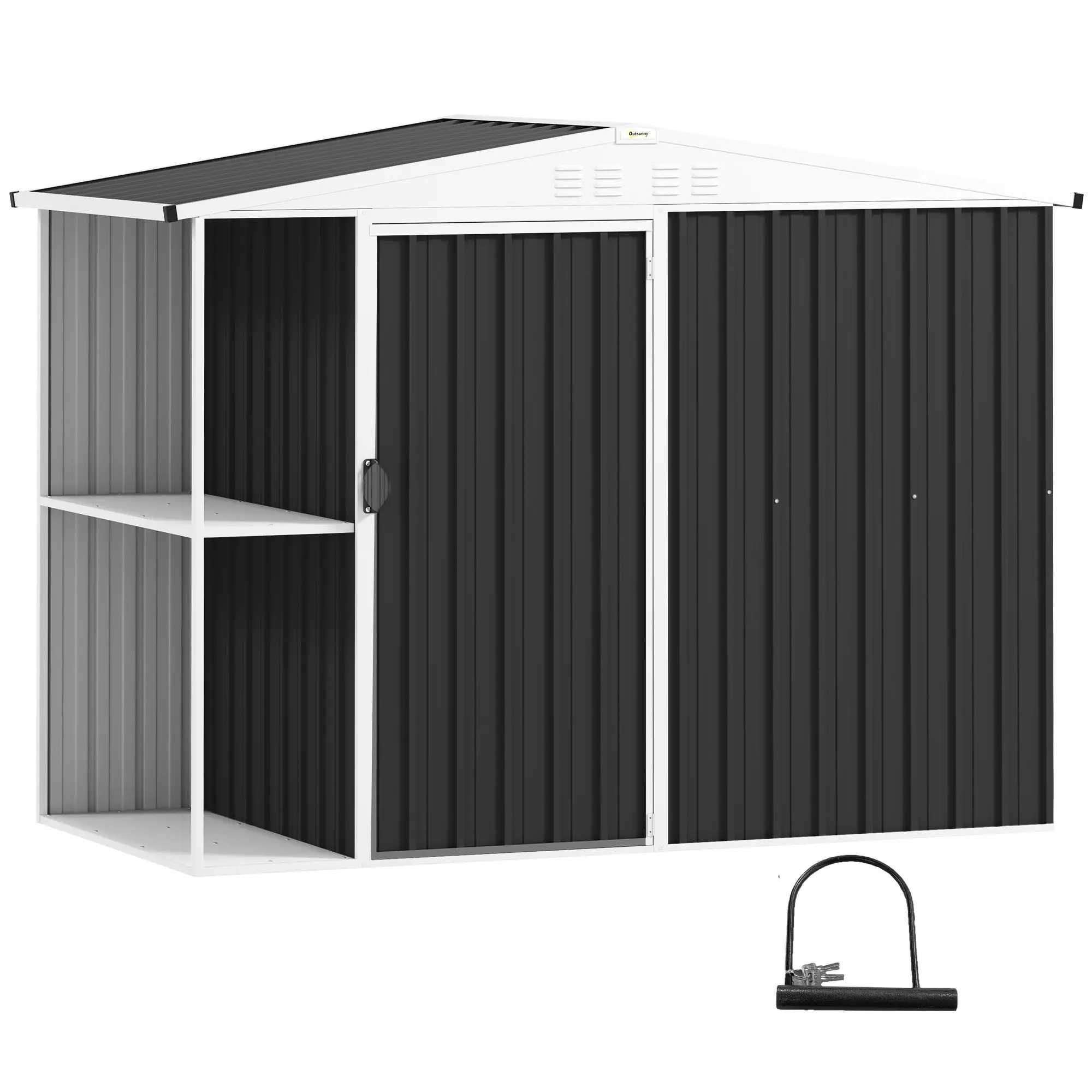 Abrigo de Jardim 2,7m² 245x117x180 cm