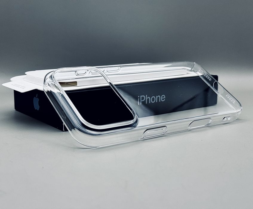 Ультратонкий чехол IPhone 17 Pro Max, от 17 Pro до 15 Pro, не желтеет