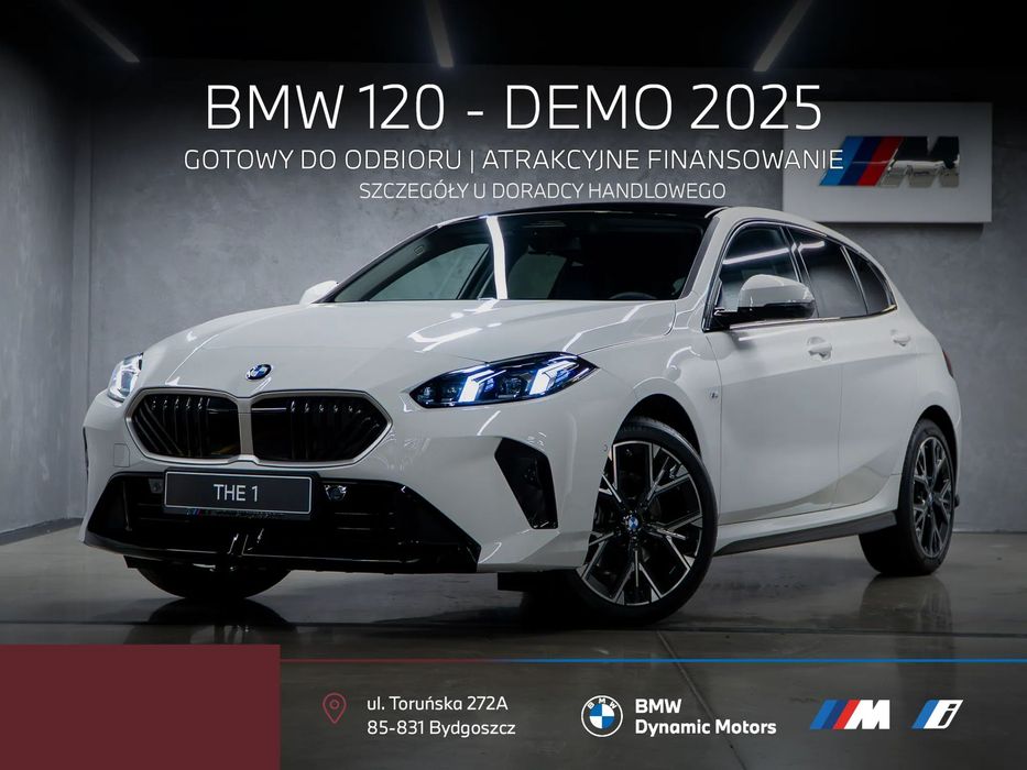 BMW Seria 1 Nowa Seria 1 DEMO - 120 - 170 KM mHEV - Adaptacyjne LEDy - M Design!