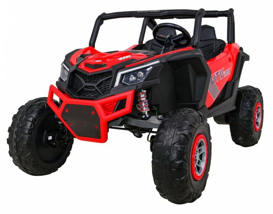 Buggy UTV-MX czerwone auto akumulatorowe 4x4 kids - EkstraZabawki.pl