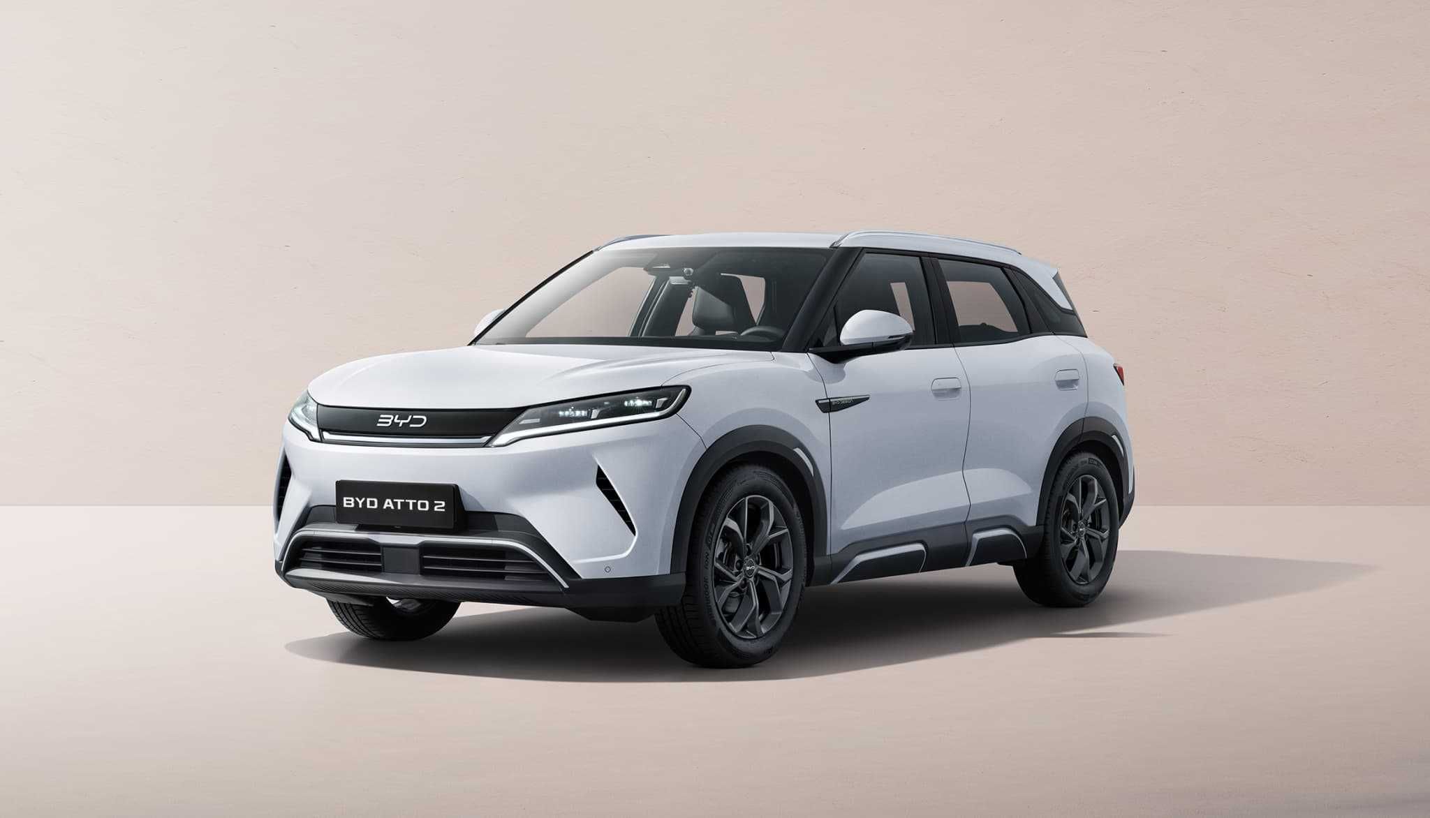 Електромобіль BYD Yuan Up .  AUTOCHINA  Кривий Ріг .