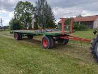 Platforma laweta do bel przyczepa resor Długa Naczepa 8-12m  Resor