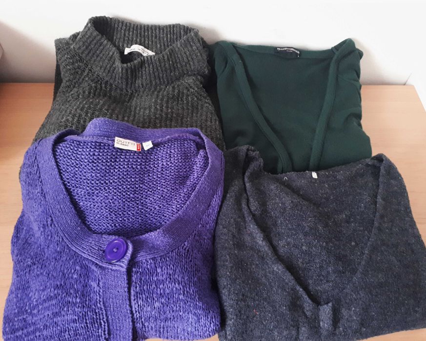 zestaw swetrów XXXL 4 sztuki duża paka