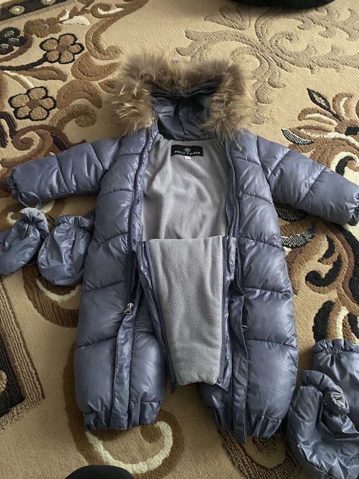 Шикарний, теплющий комбінезон як для хлопчика, так і для дівчинки