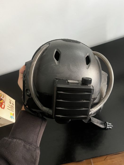 Capacete airsoft anti fog